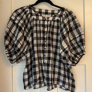 The Great plaid blouse